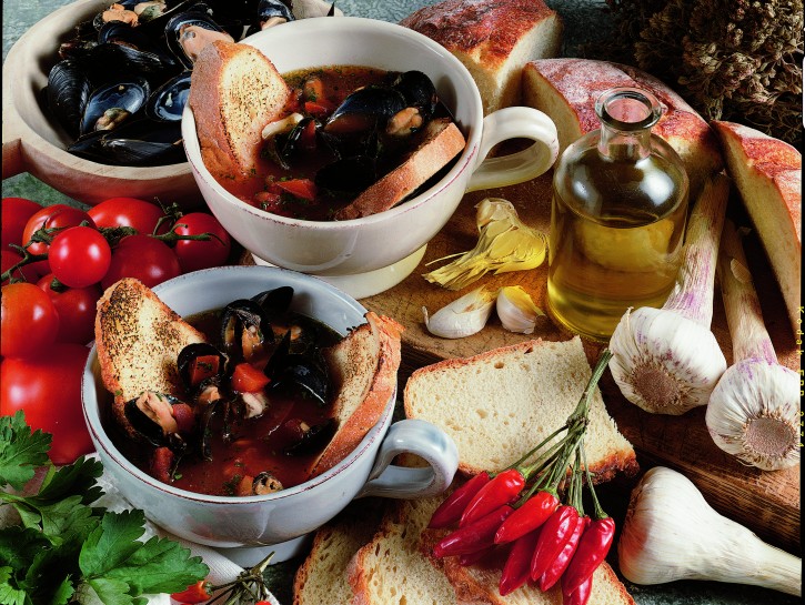Zuppa di cozze alla messinese