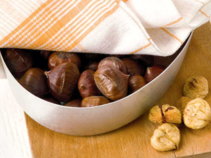 Castagne al microonde