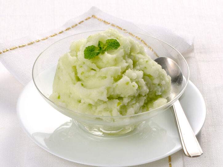 Sorbetto alla mela verde