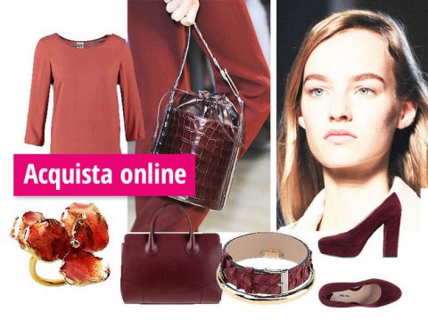 Colore marsala: 5 accessori da comprare online