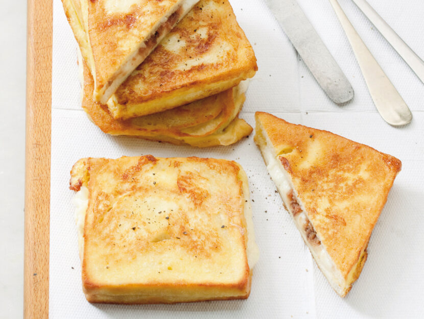 Mozzarella in carrozza all'acciuga