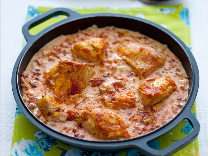 Pollo allo yogurt e zenzero