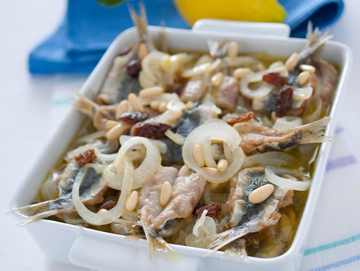 Sarde in saor ovvero sarde marinate