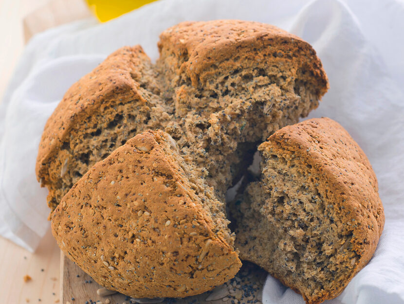 Soda bread con semi