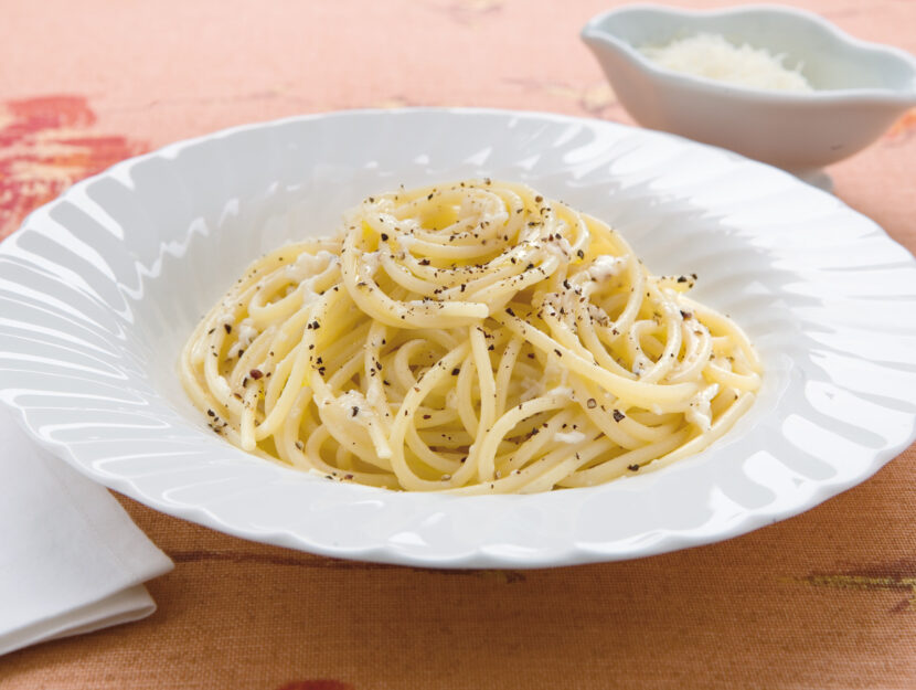 Spaghetti cacio e pepe