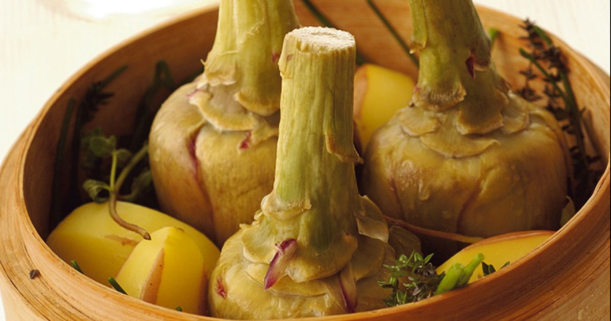 Ricetta Carciofi E Patate Al Vapore Donna Moderna