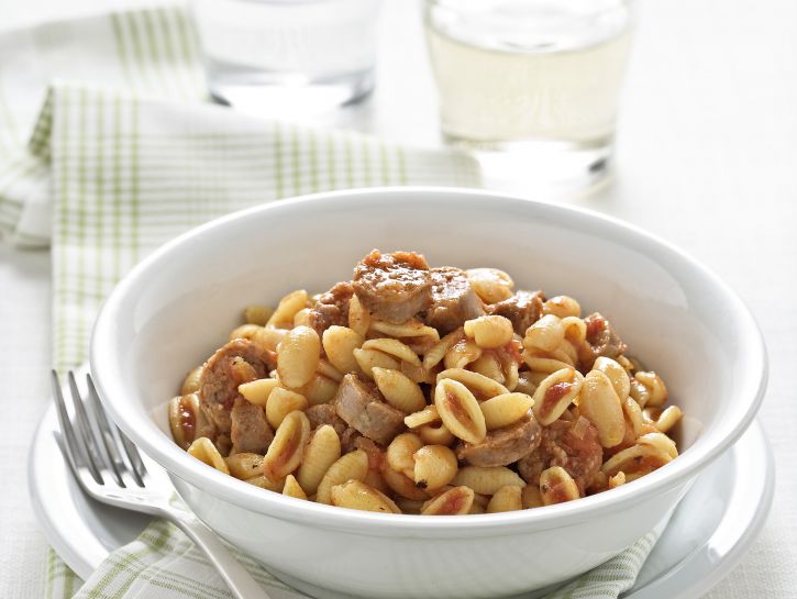 Malloreddus con salsiccia e zafferano