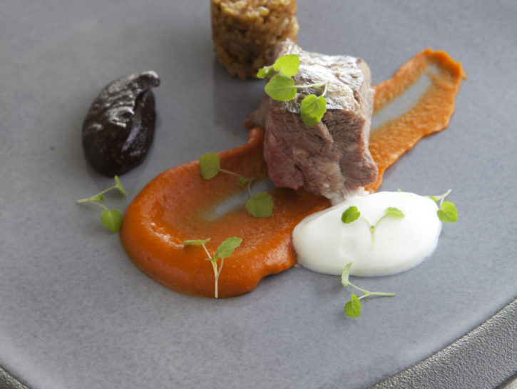 Spalla d'agnello cotta a bassa temperatura