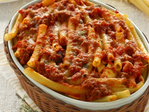Timballo di ziti al forno