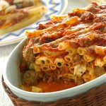 Ziti al forno alla pugliese