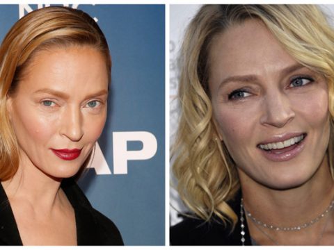 Uma Thurman, ieri e oggi