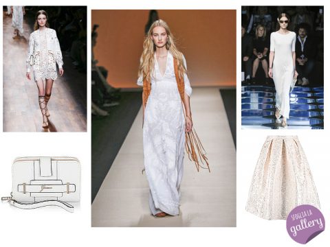 Look in bianco per la primavera estate 2015