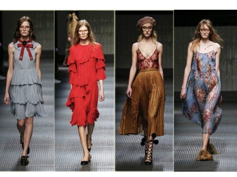Gucci: le novità in passerella per l'autunno inverno 2015 2016