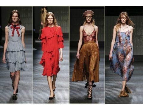 Gucci: le novità in passerella per l'autunno inverno 2015 2016