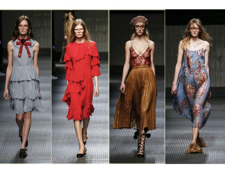 Gucci: le novità in passerella per l'autunno inverno 2015 2016