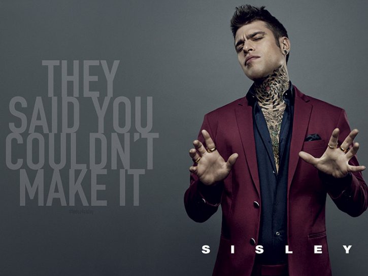 Fedez protagonista della nuova campagna Sisley 