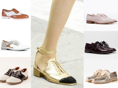 Scarpe "derby": un tocco maschile per i tuoi look di primavera