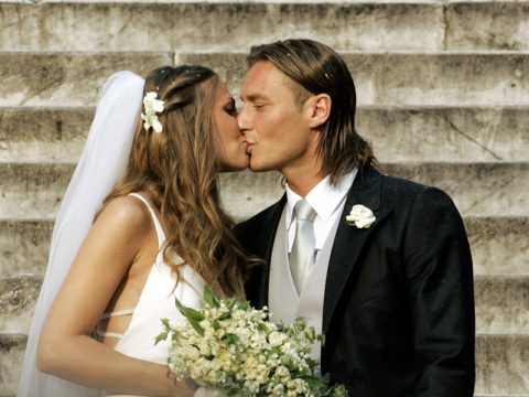 Matrimonio bis per Francesco Totti e Ilary Blasi