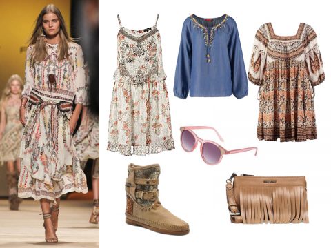 Ritorno agli anni '70: è di moda lo stile gipsy hippie