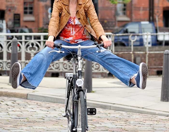 Andare in bici ti ricarica se sei stanca