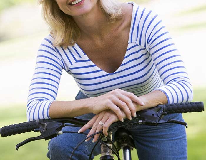 La bicicletta ti fa perdere peso in menopausa