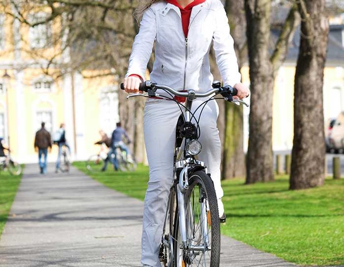 Andare in bici ti protegge lì dove serve