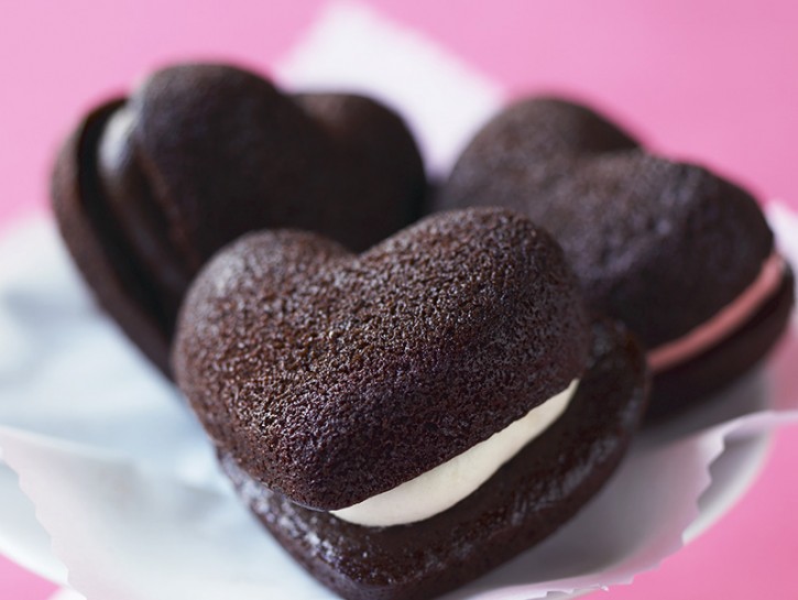 Whoopie pie a forma di cuore - Credits: Corbis