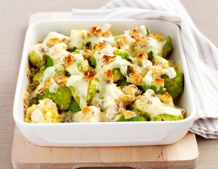 Ricetta dei cavolfiori gratinati