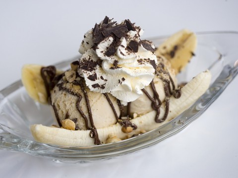 La ricetta della banana split