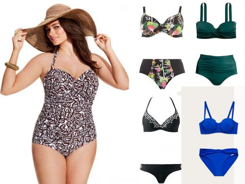 Costumi e bikini perfetti per le donne curvy