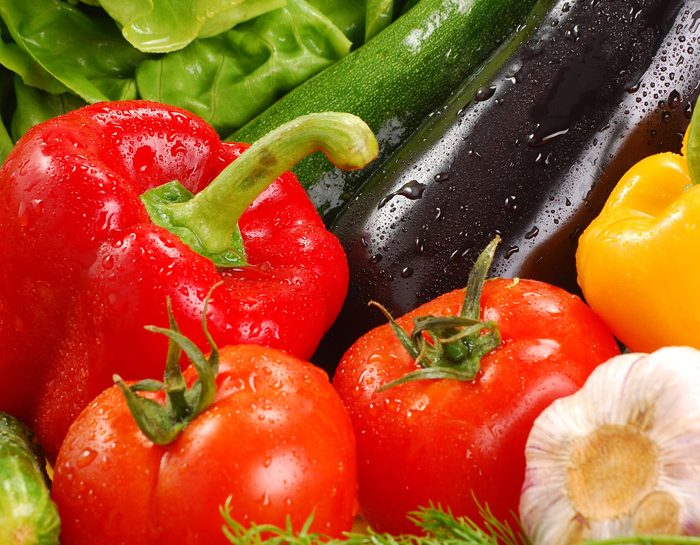 Verdure crude e cotte
