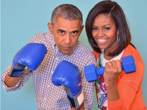 #GiveMeFive: la campagna per lo sport di Michelle Obama
