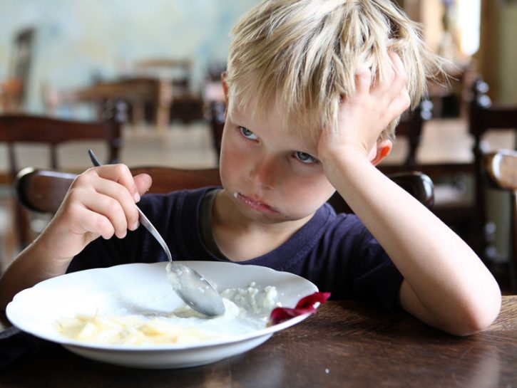 Bimbo inappetente per il caldo, cosa fare