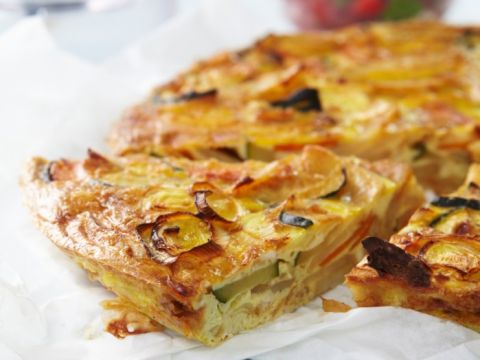 Come fare la frittata senza uova ma con la farina di ceci