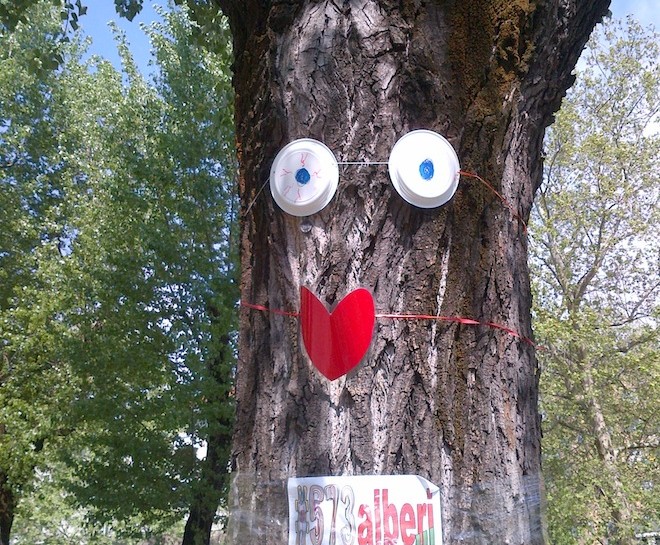 Alberi tagliati a Milano