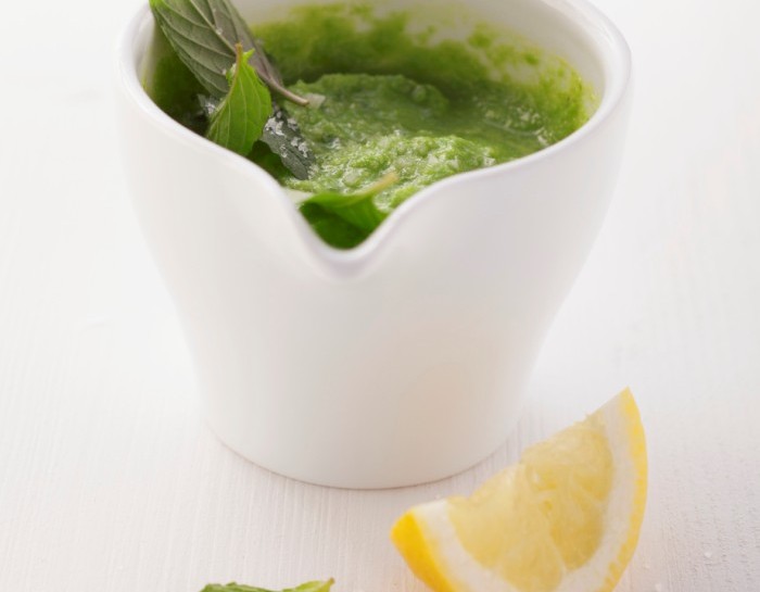 La ricetta della salsa di menta
