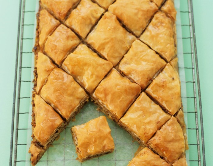 Ricetta del  baklava turco