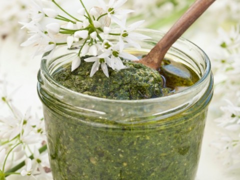 Pesto vegano di basilico