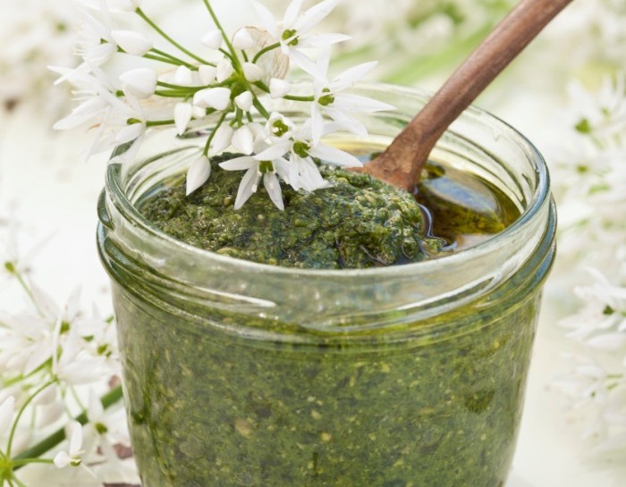 Pesto vegano di basilico