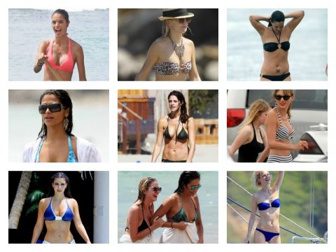 Le star che non rinunciano al bikini