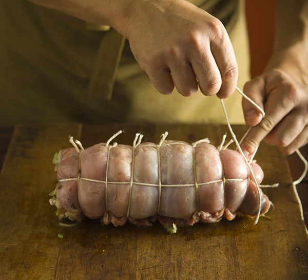 Coniglio in porchetta alla marchigiana