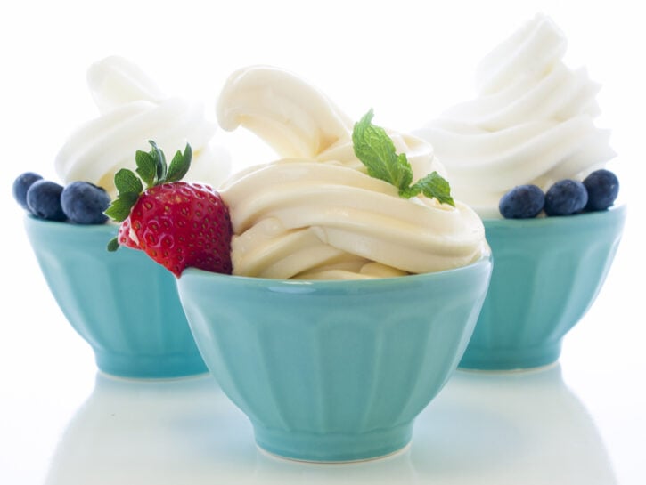 Frozen yogurt: ricetta base