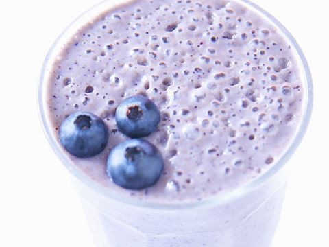 Frullato di mirtillli