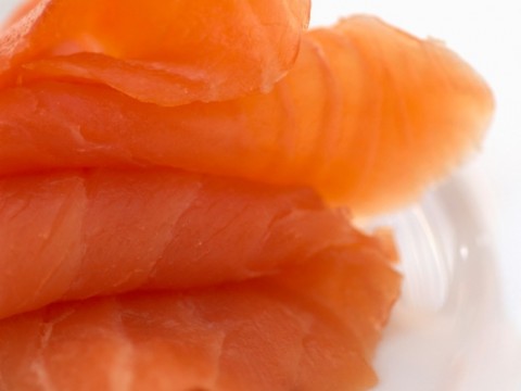 Insalata di salmone affumicato