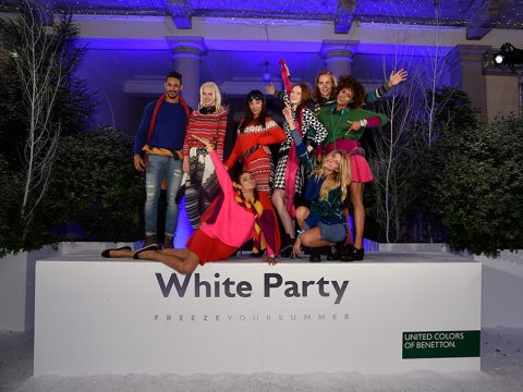 L'esclusivo "White Party" di Benetton