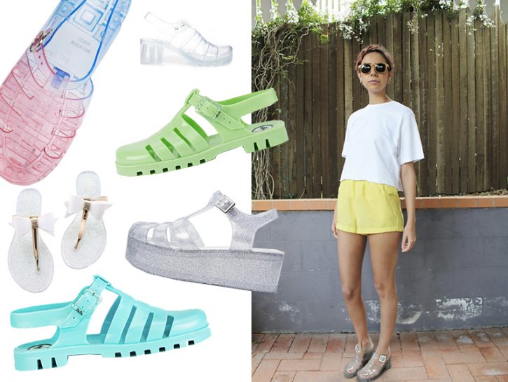 Scopri la moda delle jelly shoes