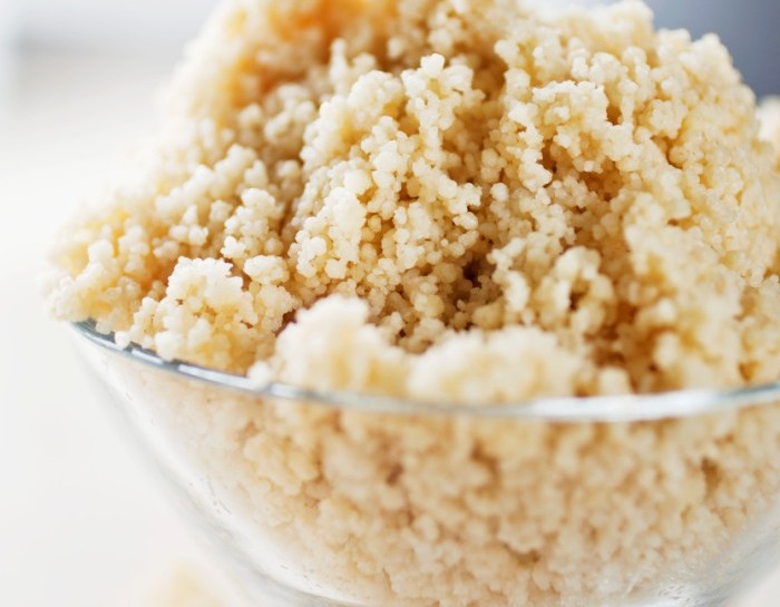 Insalata di cous cous e rucola