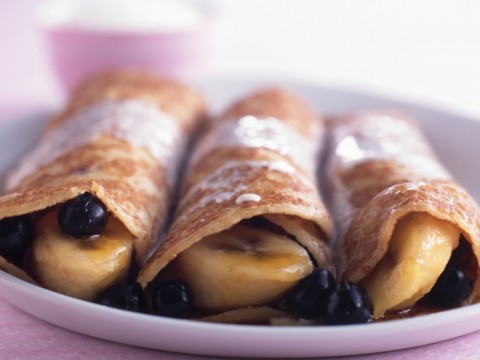 Crepes con farina di farro