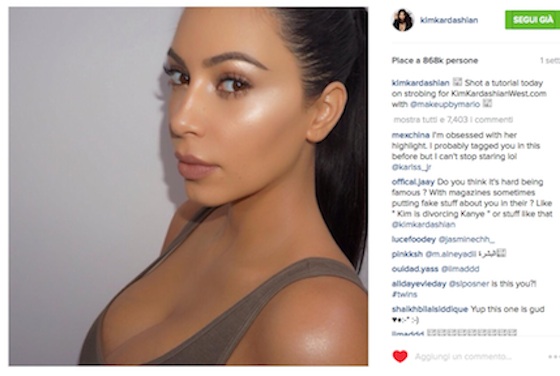 Kim Kardashian da Instagram