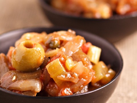 Dalla Sicilia: la caponata